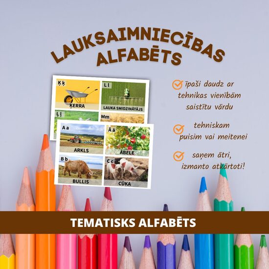 LAUKSAIMNIECĪBAS ALFABĒTS
